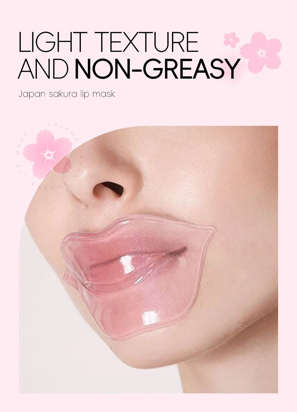 Japan Sakura Lip Hydrogel Pads (Soothe) — 10 pcs